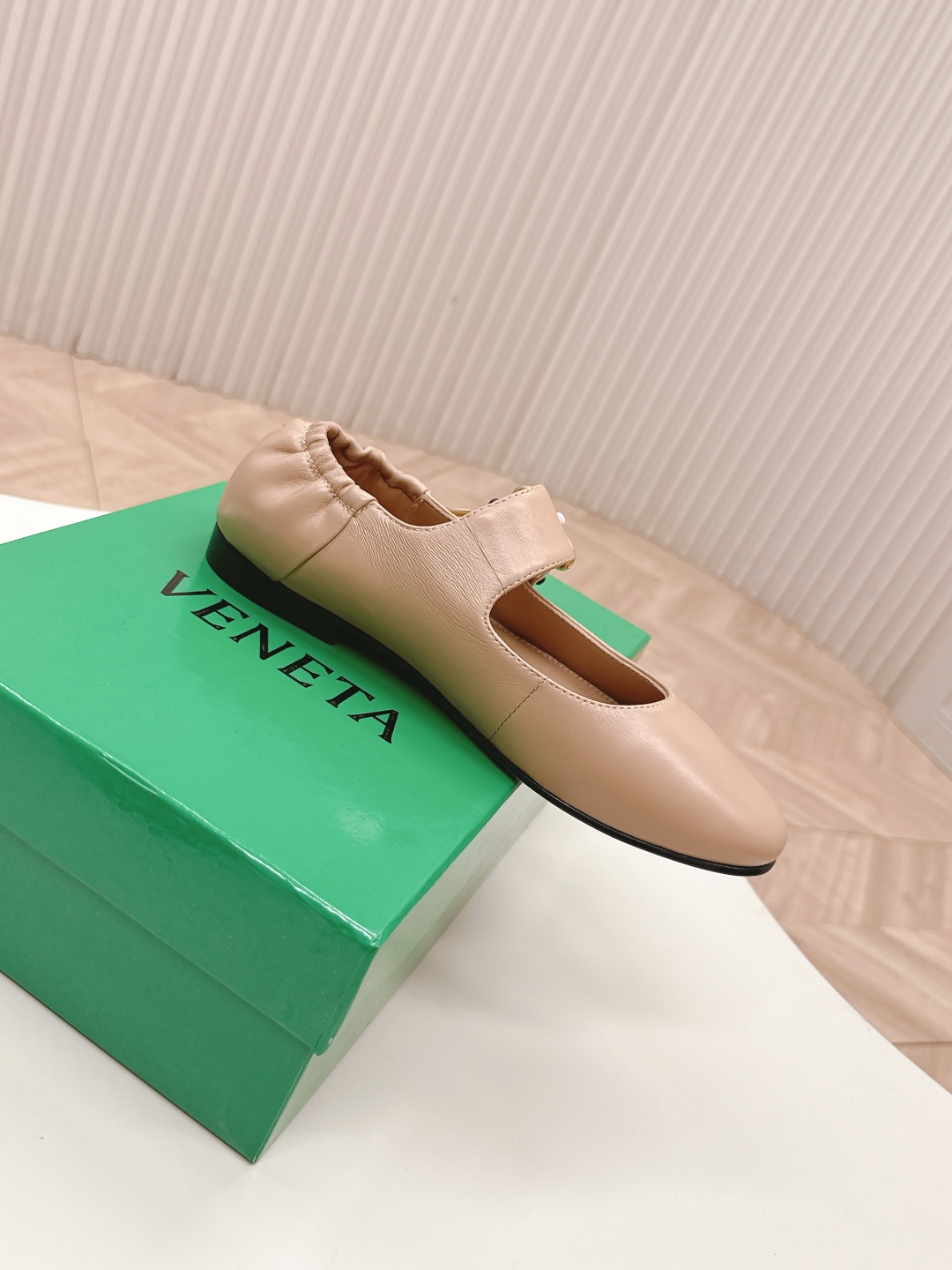 Bottega Veneta Astaire Mary Jane Ballerina Shoes with Intrecciato Detail 6 cmp a1749643539224 4453