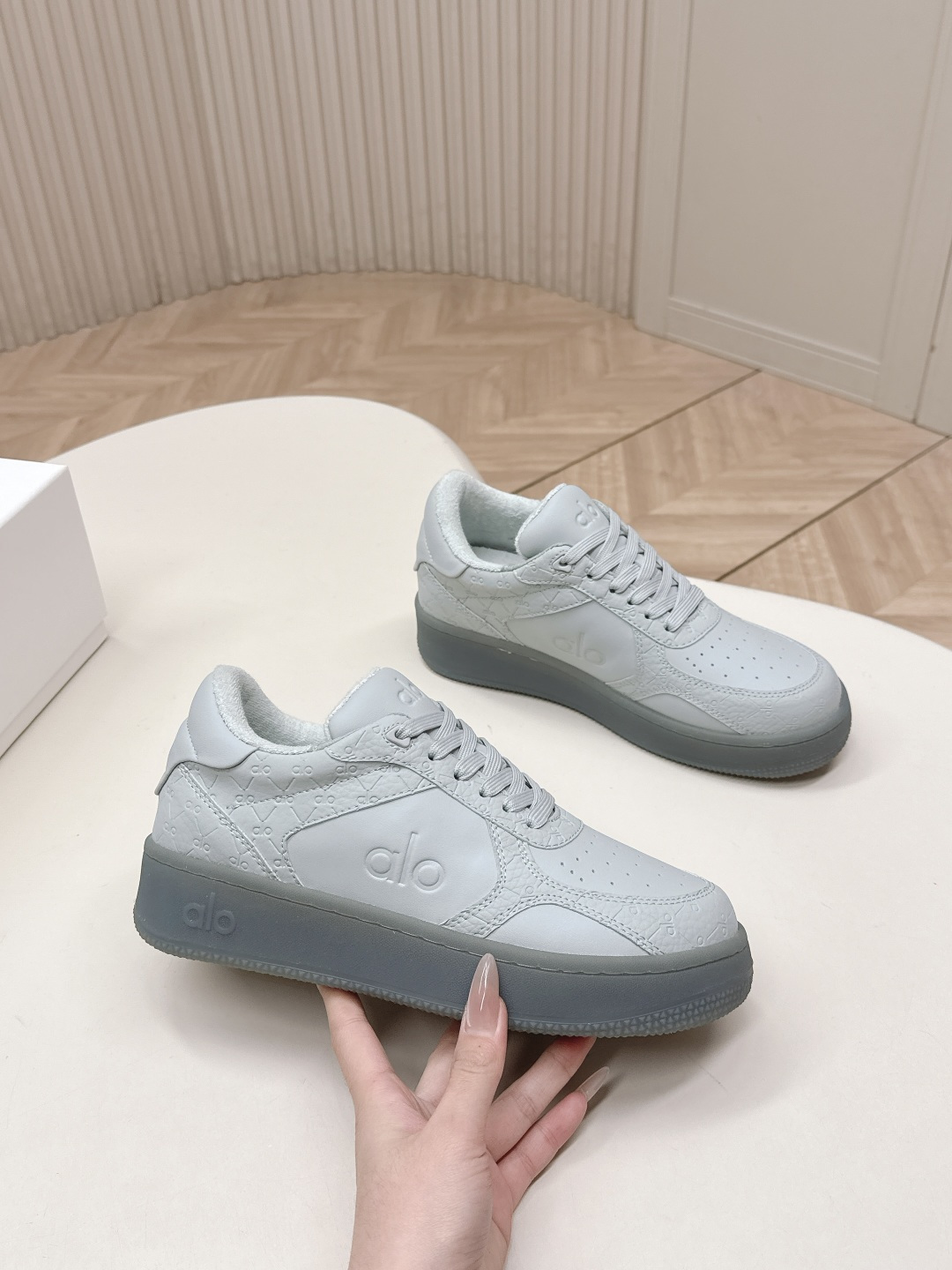 Unknown Al* 26ss早春新品透气低帮厚底运动鞋板鞋