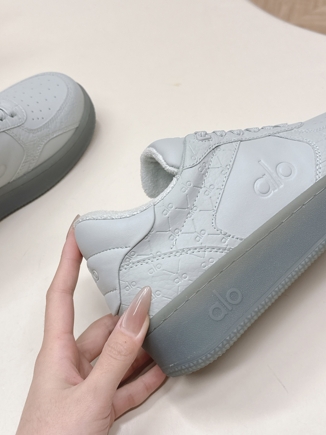 Unknown Al* 26ss早春新品透气低帮厚底运动鞋板鞋