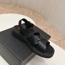 Prada 普拉达2026春夏新款凉鞋系列 罗马厚底凉鞋 最新走秀款,经典升级 舒适度与时髦度并存 每个 Prada 普拉达2026春夏新款凉鞋系列 罗马厚底凉鞋 最新走秀款,经典升级 舒适度与时髦度并存 每个