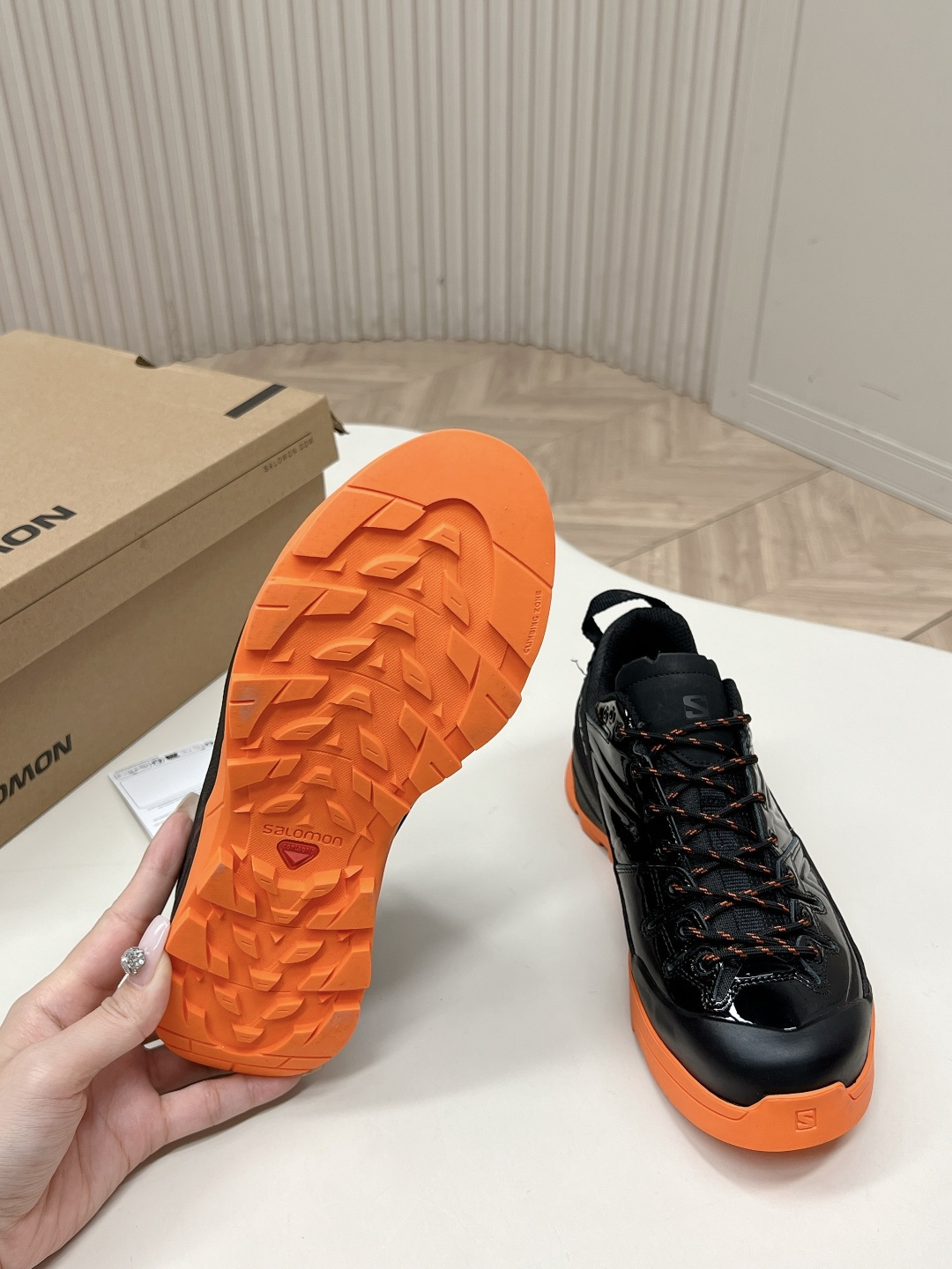 情侣款 萨洛蒙  SALOMON 新款越野跑鞋运动鞋 网球鞋专为追求卓越舒适性的长距离越野跑者设计 鞋面