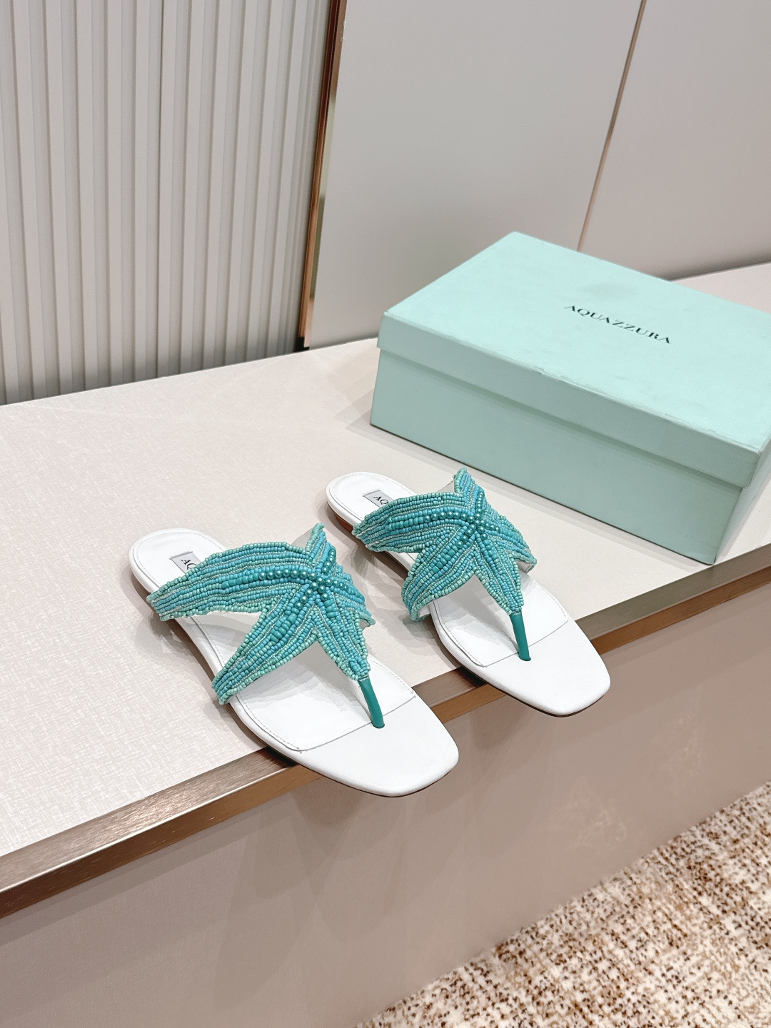 Unknown AQUAZZURA 菠萝2026凉拖鞋系列