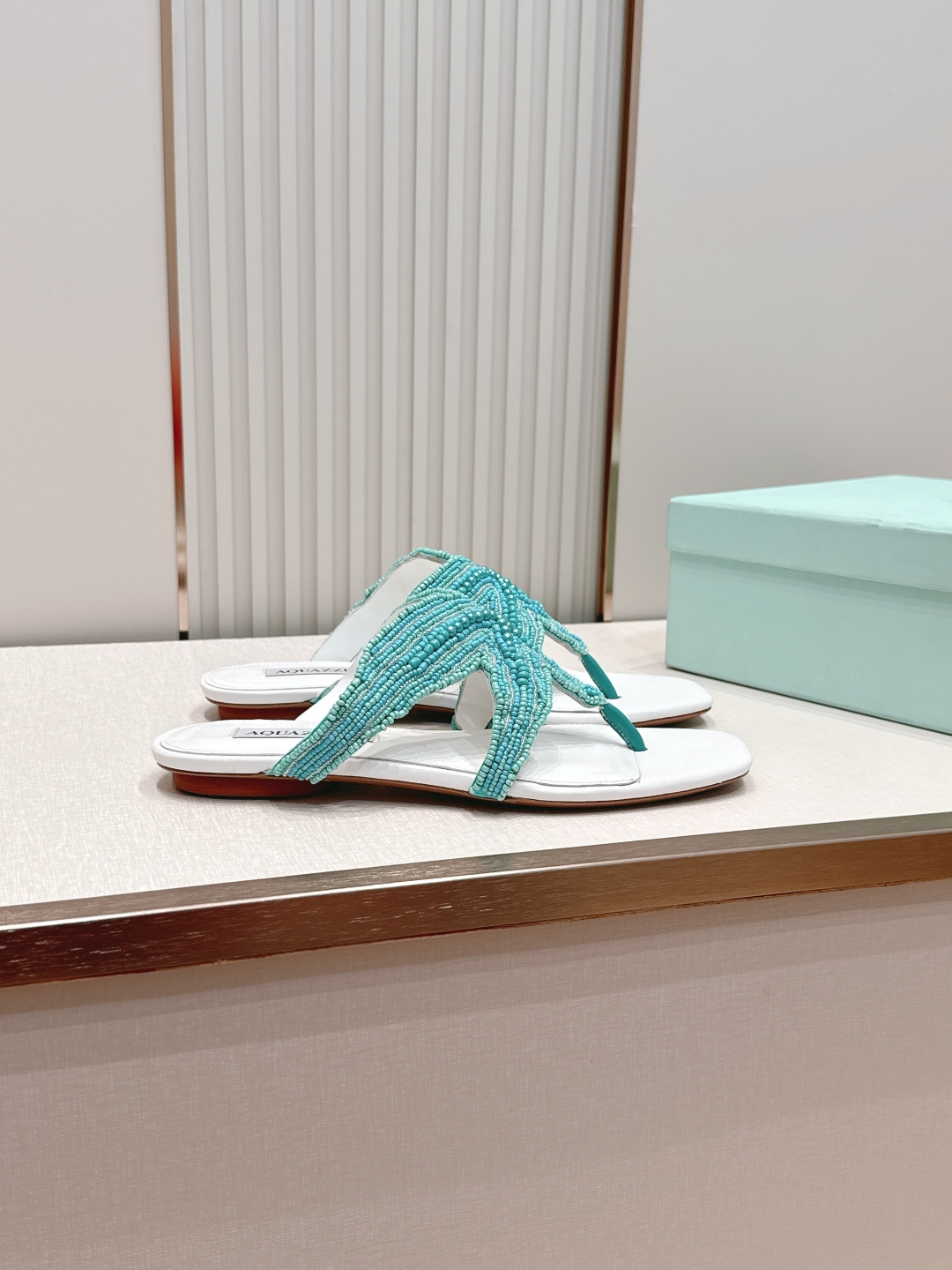 Unknown AQUAZZURA 菠萝2026凉拖鞋系列