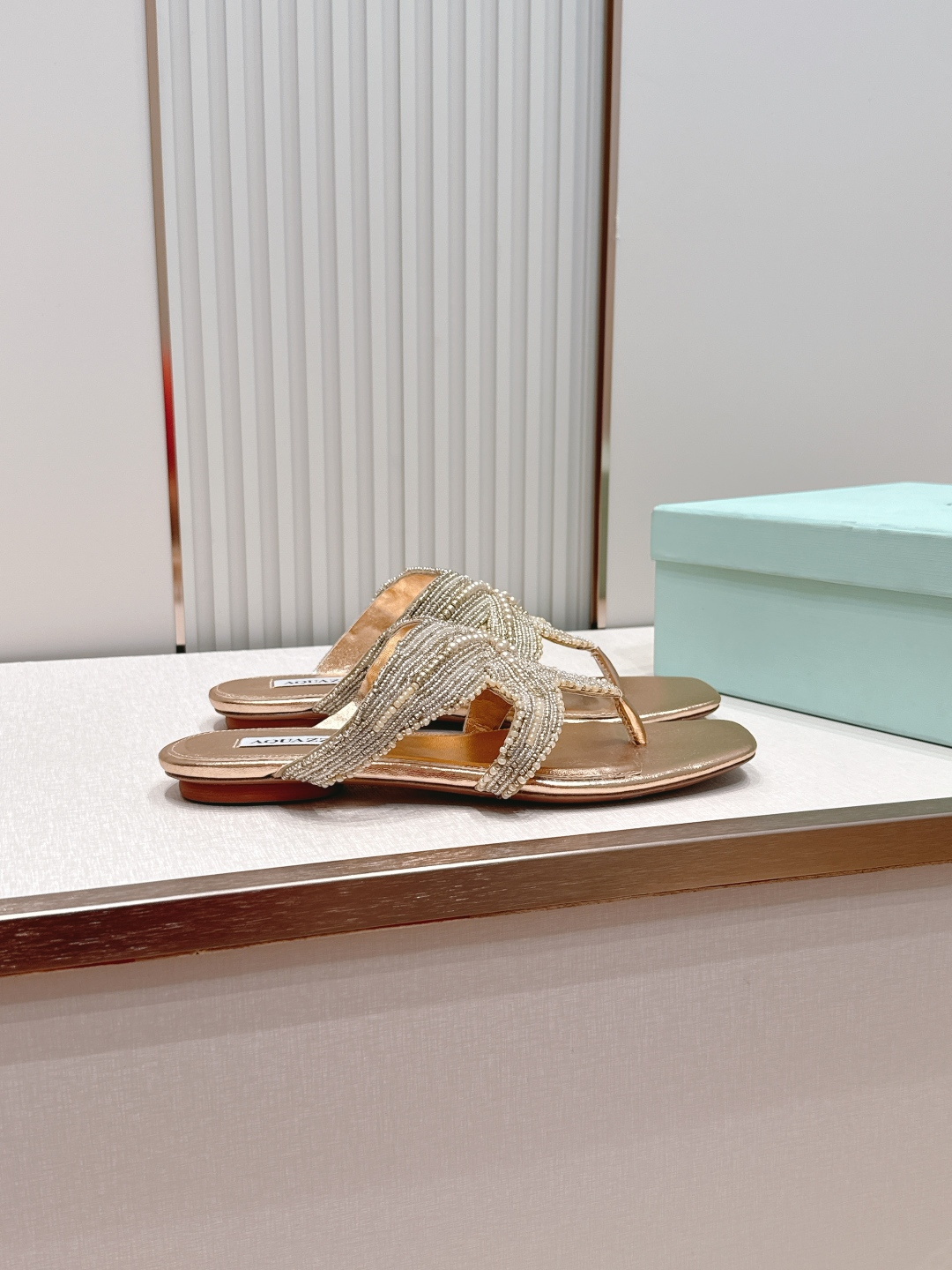 Unknown AQUAZZURA 菠萝2026凉拖鞋系列