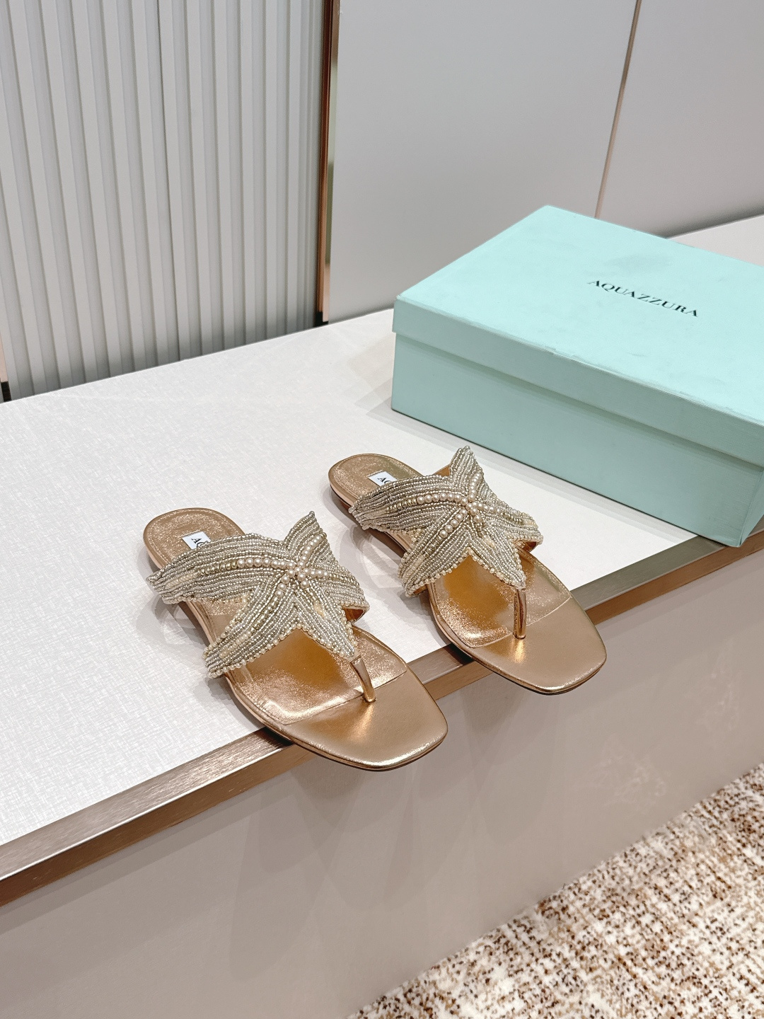 Unknown AQUAZZURA 菠萝2026凉拖鞋系列
