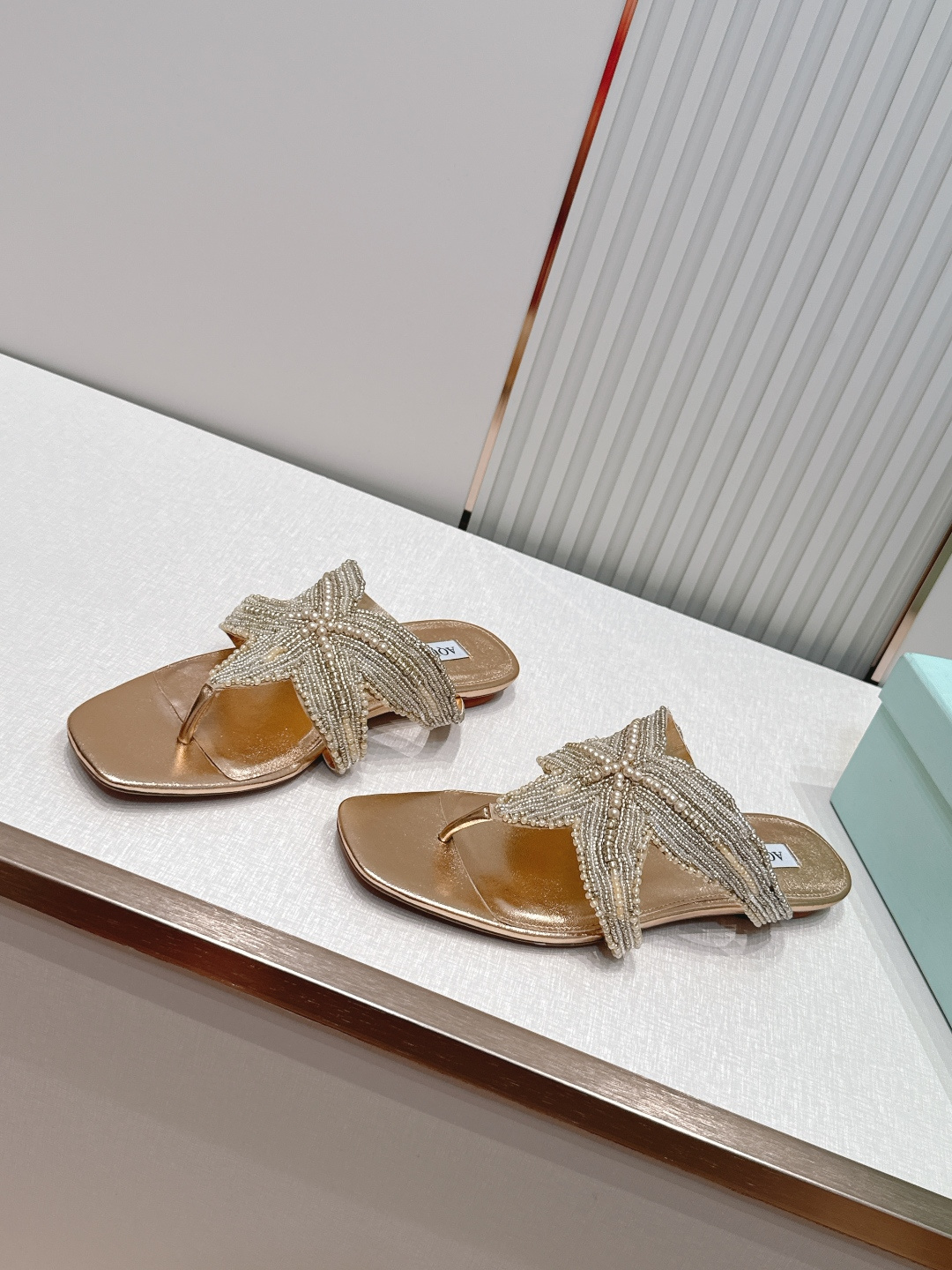 Unknown AQUAZZURA 菠萝2026凉拖鞋系列