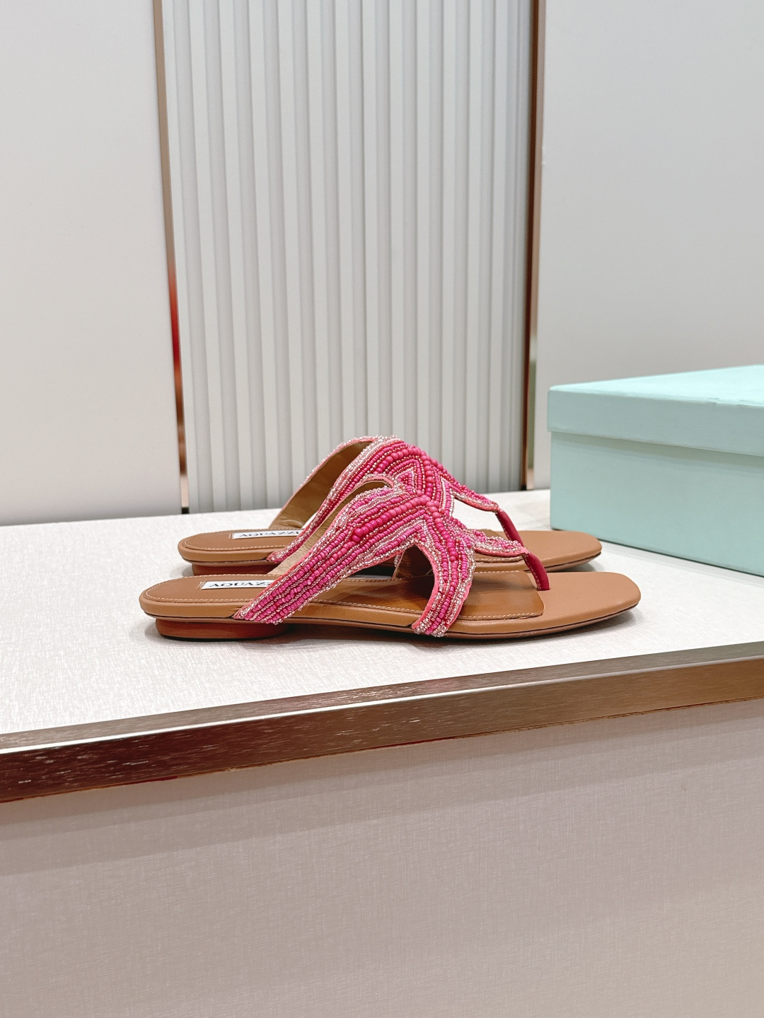 Unknown AQUAZZURA 菠萝2026凉拖鞋系列