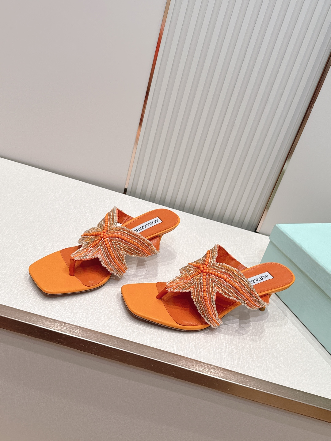 Unknown AQUAZZURA 菠萝2026凉拖鞋系列