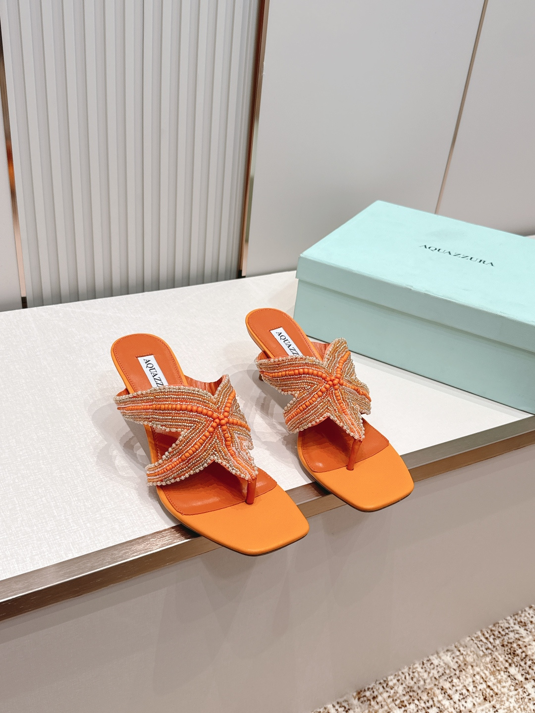 Unknown AQUAZZURA 菠萝2026凉拖鞋系列