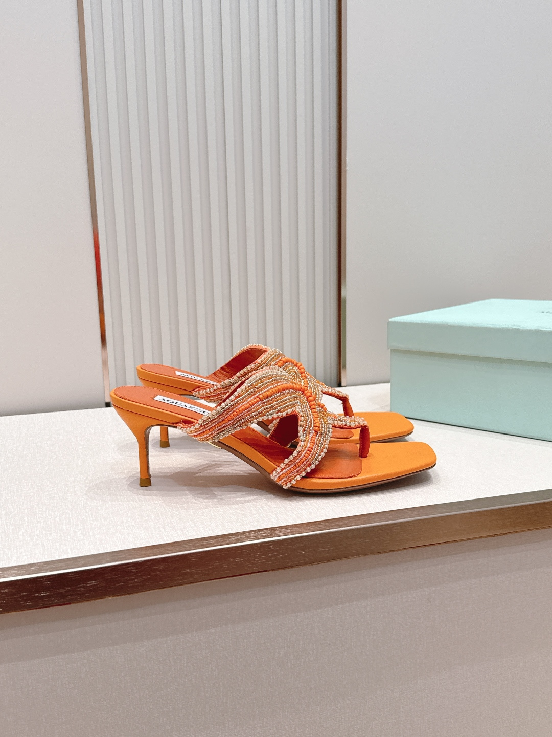 Unknown AQUAZZURA 菠萝2026凉拖鞋系列
