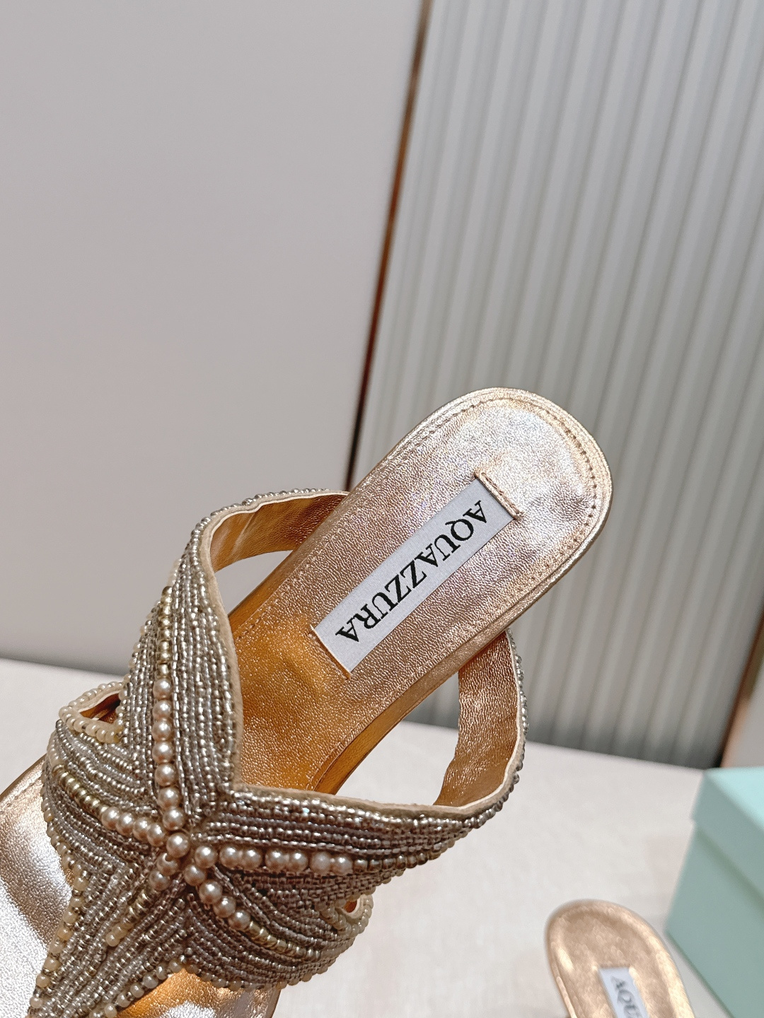 Unknown AQUAZZURA 菠萝2026凉拖鞋系列