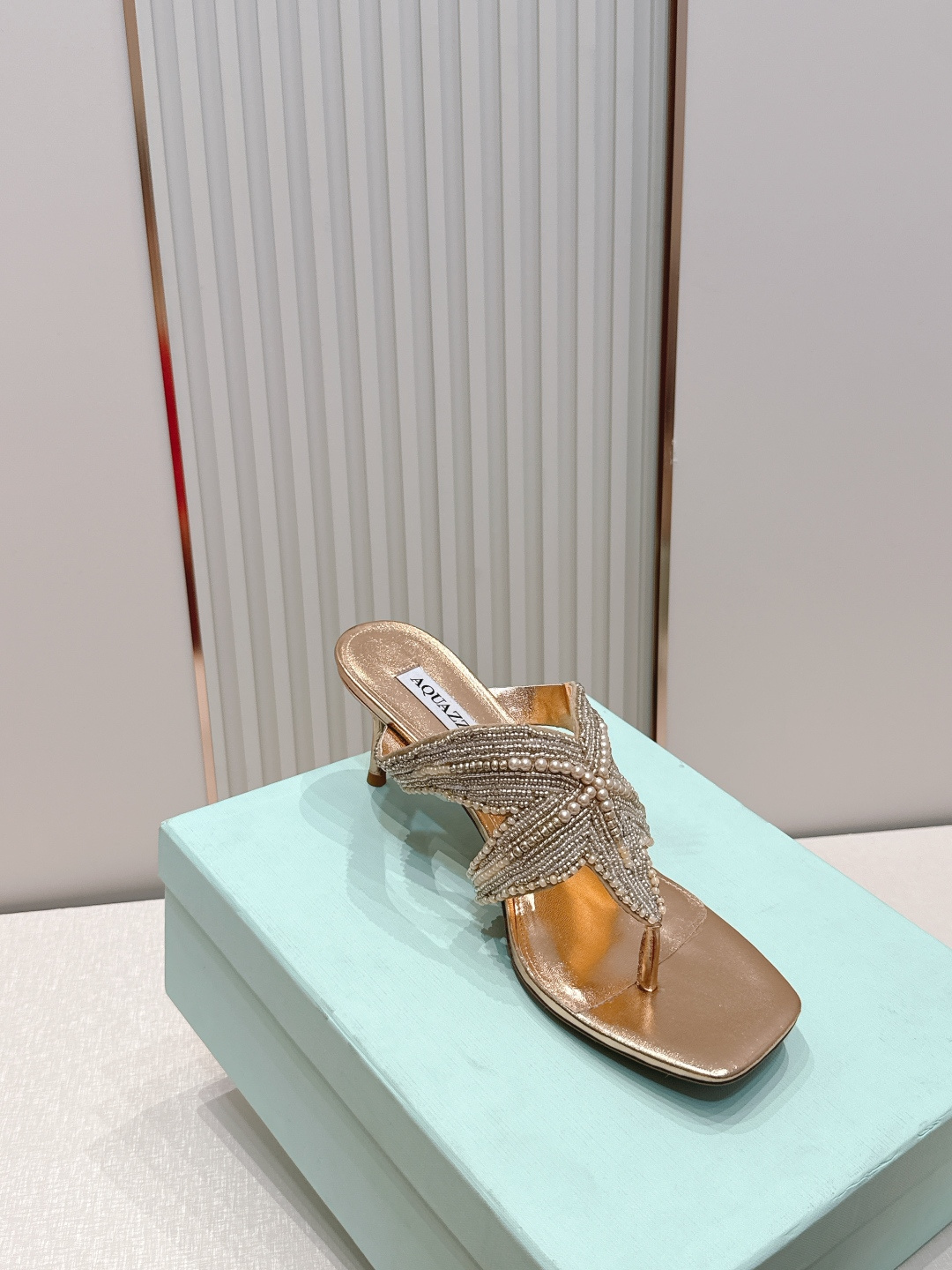 Unknown AQUAZZURA 菠萝2026凉拖鞋系列