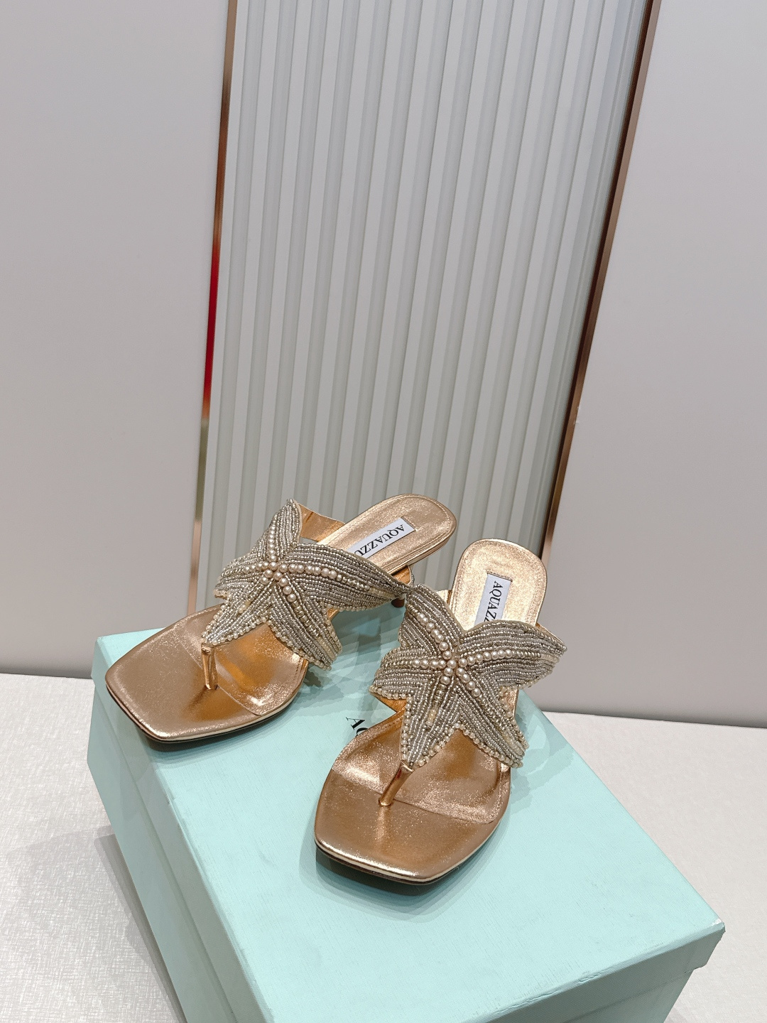 Unknown AQUAZZURA 菠萝2026凉拖鞋系列