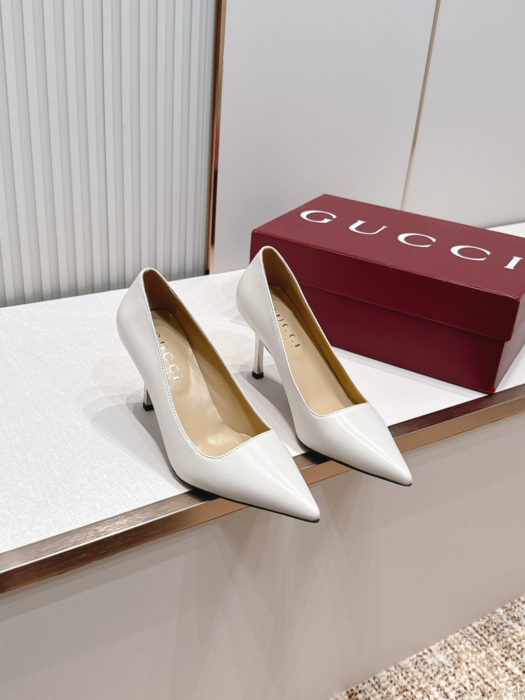 Gucci 古驰 2026春夏新款高跟单鞋系列 极致调楦 楦型百搭瘦脚yyds.造型立体饱满  上脚舒适