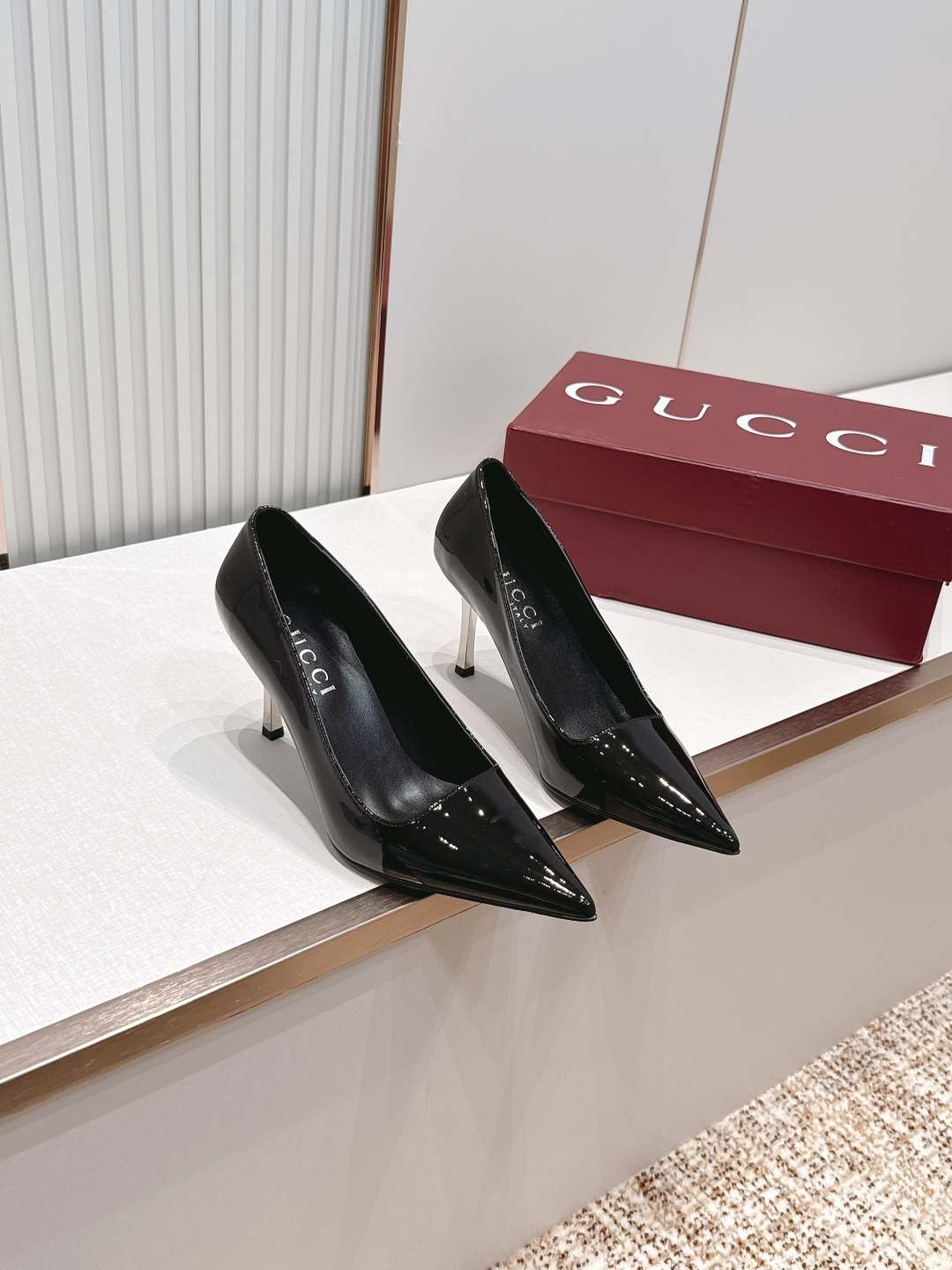 Gucci 古驰 2026春夏新款高跟单鞋系列 极致调楦 楦型百搭瘦脚yyds.造型立体饱满  上脚舒适