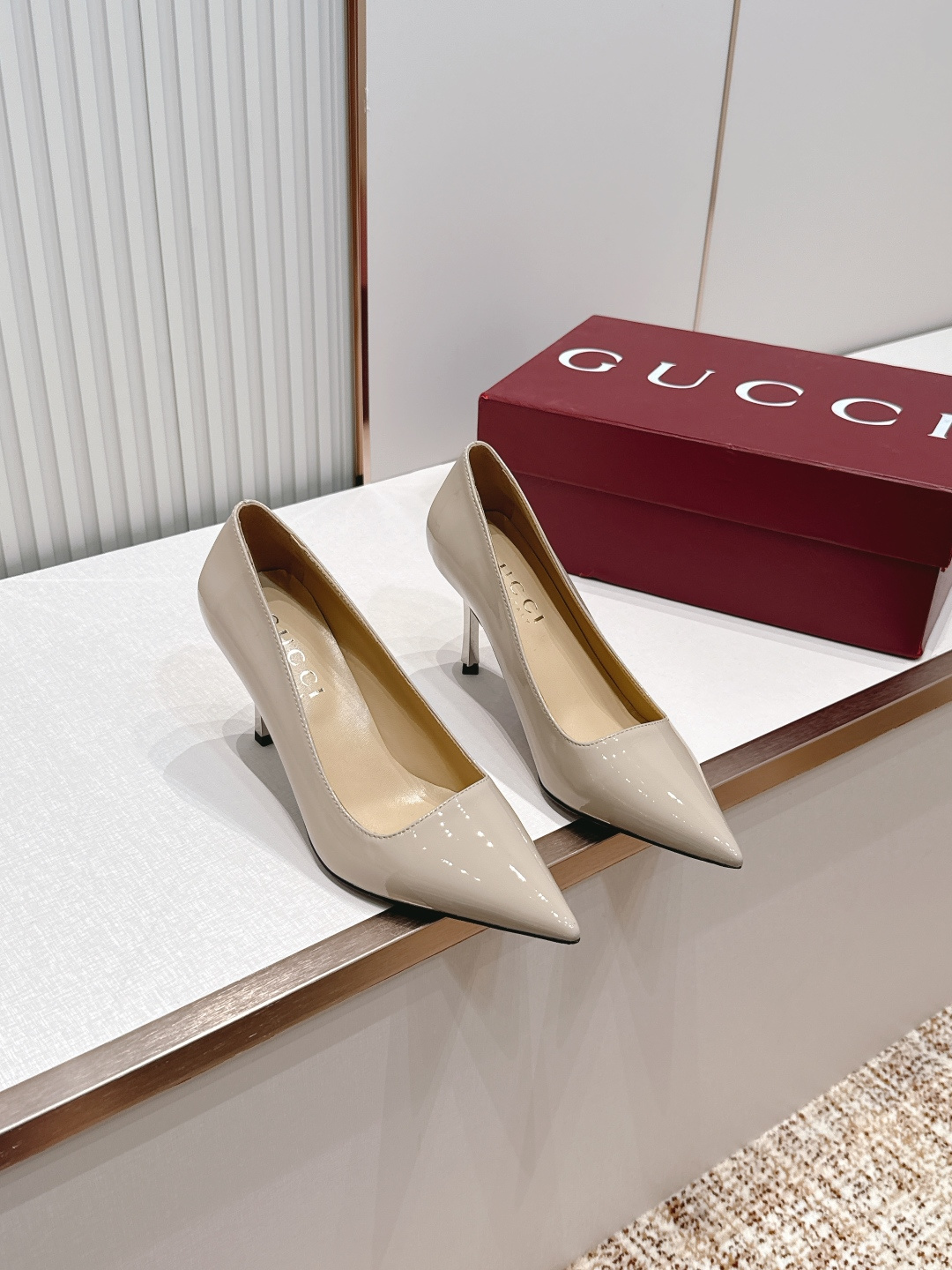 Gucci 古驰 2026春夏新款高跟单鞋系列 极致调楦 楦型百搭瘦脚yyds.造型立体饱满  上脚舒适