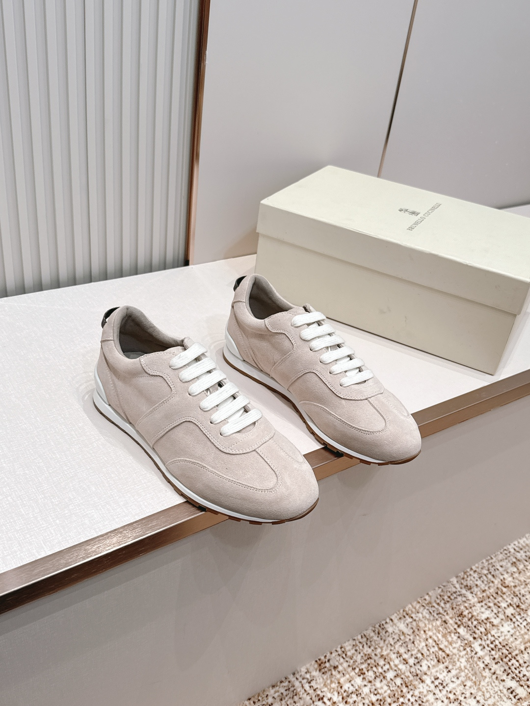 顶版 Brunello Cucinelli BC 26ss新款系列 休闲运动德训鞋 这是充满街头感的一双