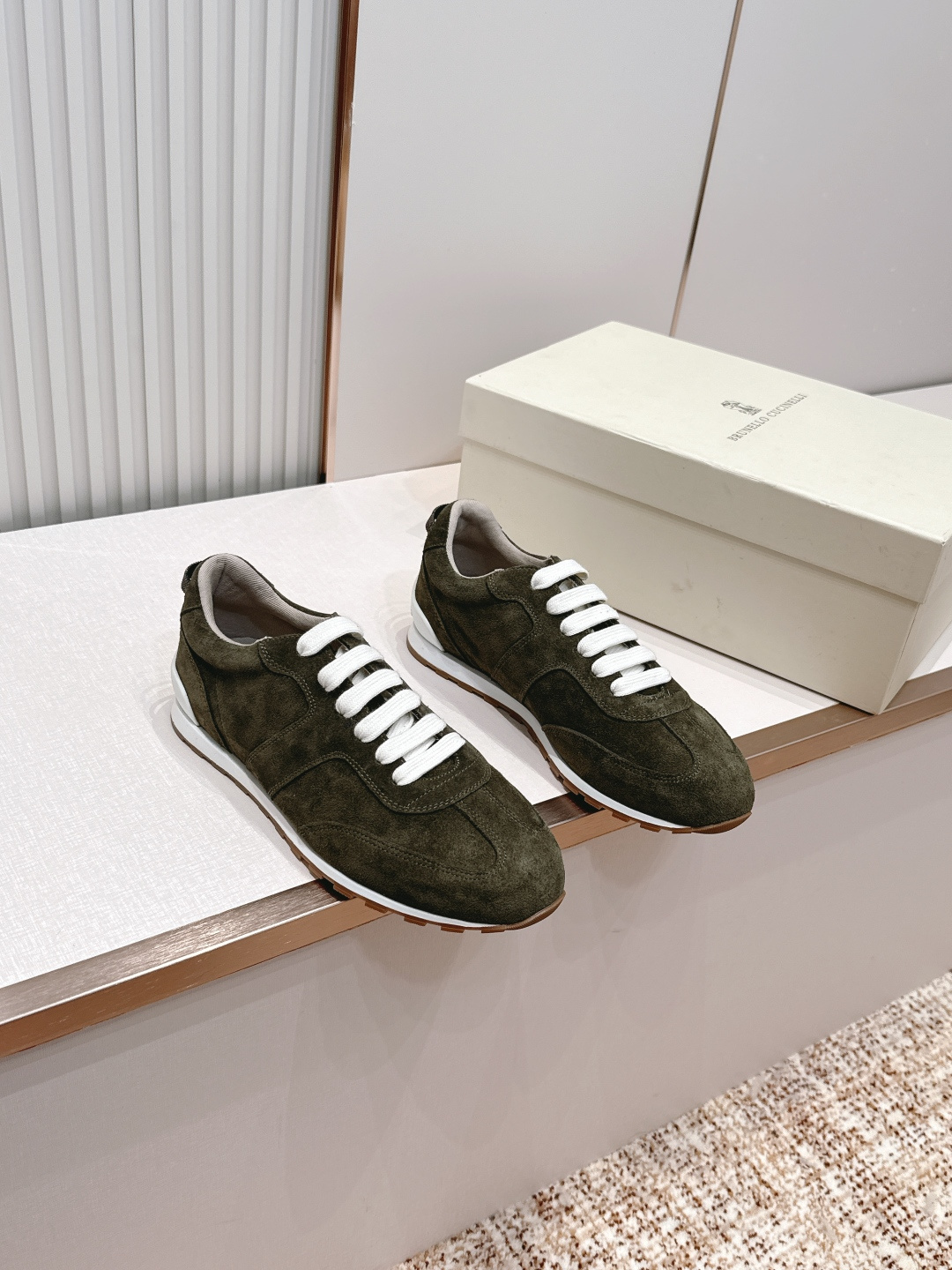 顶版 Brunello Cucinelli BC 26ss新款系列 休闲运动德训鞋 这是充满街头感的一双