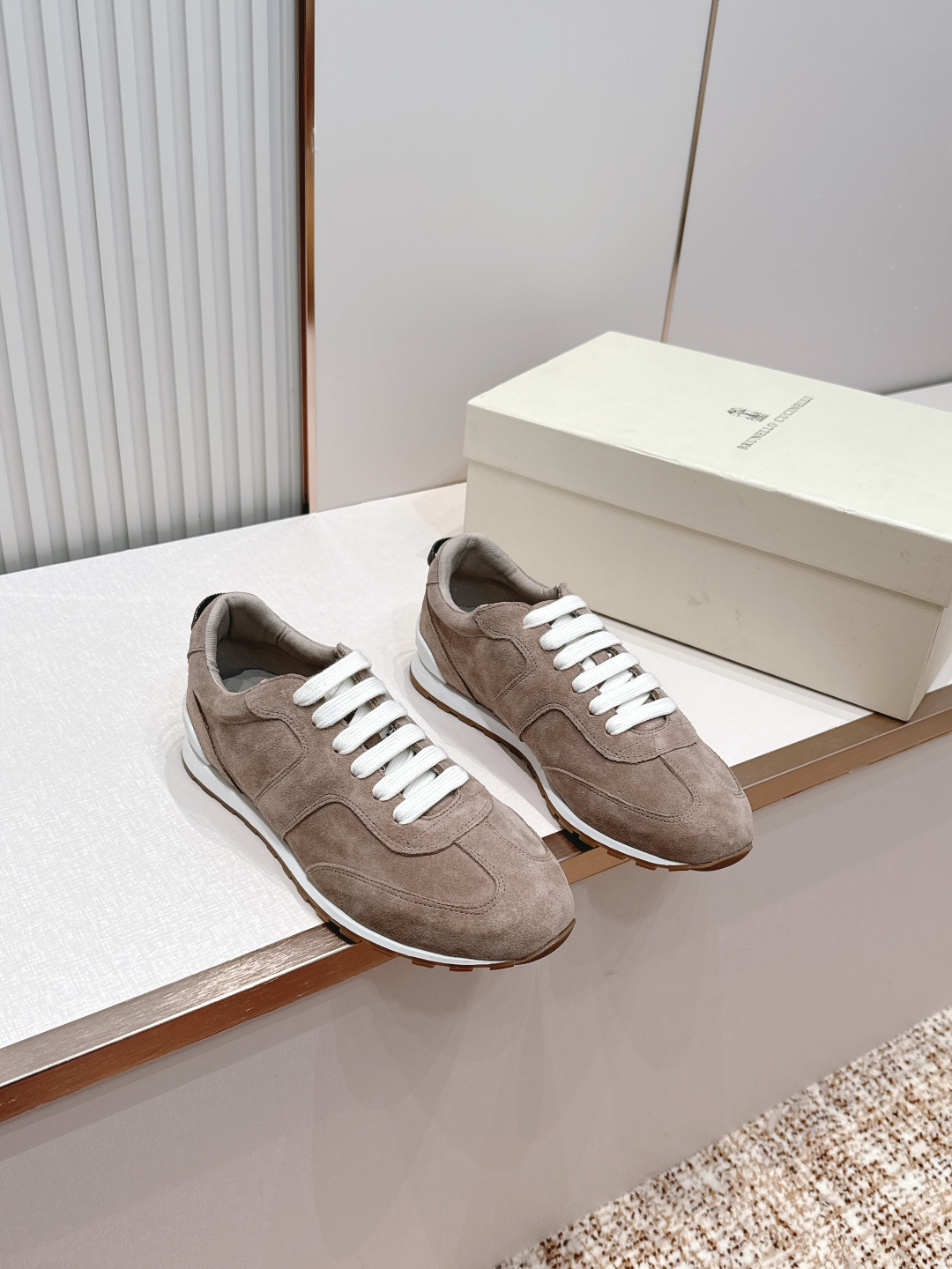 顶版 Brunello Cucinelli BC 26ss新款系列 休闲运动德训鞋 这是充满街头感的一双