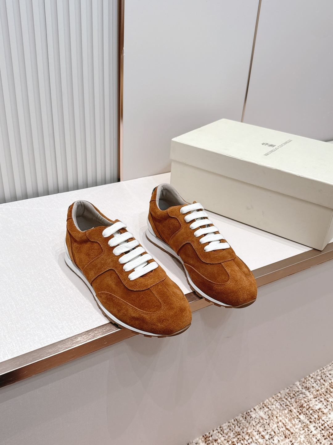 顶版 Brunello Cucinelli BC 26ss新款系列 休闲运动德训鞋 这是充满街头感的一双