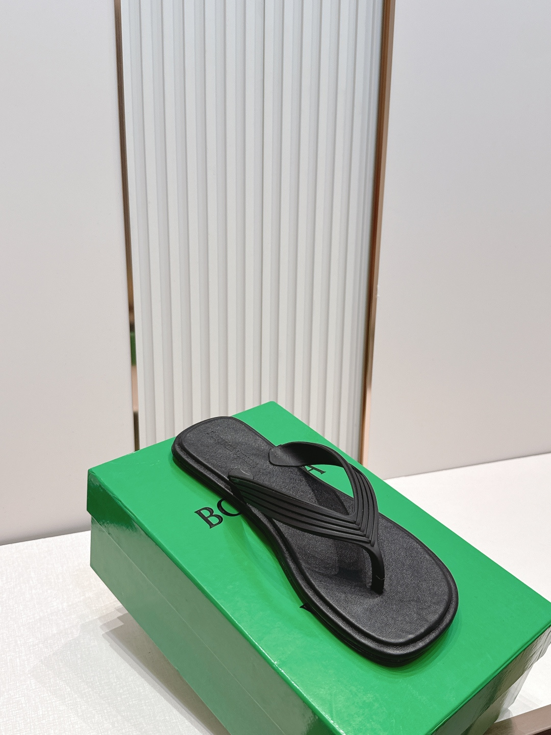（橡胶底少30）BV SamPieri Flat Thong 夹趾拖鞋这款经典款 简直bv最新天花板啦彩