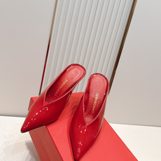 Ferragamo 菲拉格慕 26 S金属高跟凉拖鞋系列尖头高跟半拖尖头后空新任设计师的灵感之作 流线型 Ferragamo 菲拉格慕 26 S金属高跟凉拖鞋系列尖头高跟半拖尖头后空新任设计师的灵感之作 流线型