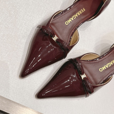 FERRAGAMO菲拉格慕🔳𝟐𝟔𝐀𝐖春夏新品蝴蝶结猫跟中空单鞋凉鞋|优雅通勤诗篇!利落尖头勾勒精致柔雅线 FERRAGAMO菲拉格慕🔳𝟐𝟔𝐀𝐖春夏新品蝴蝶结猫跟中空单鞋凉鞋|优雅通勤诗篇!利落尖头勾勒精致柔雅线