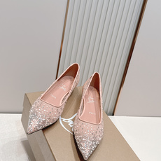 🆑 顶级版平底款 Christian Louboutin | 2026s𝐒网纱水钻尖头红底鞋💎新款网纱烫 🆑 顶级版平底款 Christian Louboutin | 2026s𝐒网纱水钻尖头红底鞋💎新款网纱烫