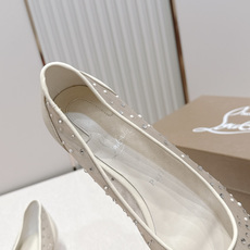 🆑 顶级版平底款 Christian Louboutin | 2026s𝐒网纱水钻尖头红底鞋💎新款网纱烫 🆑 顶级版平底款 Christian Louboutin | 2026s𝐒网纱水钻尖头红底鞋💎新款网纱烫