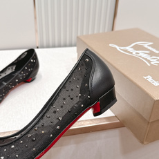 🆑 顶级版平底款 Christian Louboutin | 2026s𝐒网纱水钻尖头红底鞋💎新款网纱烫 🆑 顶级版平底款 Christian Louboutin | 2026s𝐒网纱水钻尖头红底鞋💎新款网纱烫