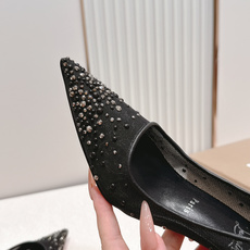 🆑 顶级版 Christian Louboutin | 2026s𝐒网纱水钻尖头红底高跟鞋💎早春新款网纱 🆑 顶级版 Christian Louboutin | 2026s𝐒网纱水钻尖头红底高跟鞋💎早春新款网纱