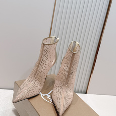 🆑 顶级版 Christian Louboutin | 2026s𝐒网纱水钻尖头红底鞋💎高跟网靴早春新款 🆑 顶级版 Christian Louboutin | 2026s𝐒网纱水钻尖头红底鞋💎高跟网靴早春新款