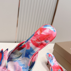 ChristinLouboutin/CL26WF新品彩色真丝蝴蝶结绑带高跟凉鞋 把夏日繁花揉进真丝里 ChristinLouboutin/CL26WF新品彩色真丝蝴蝶结绑带高跟凉鞋 把夏日繁花揉进真丝里