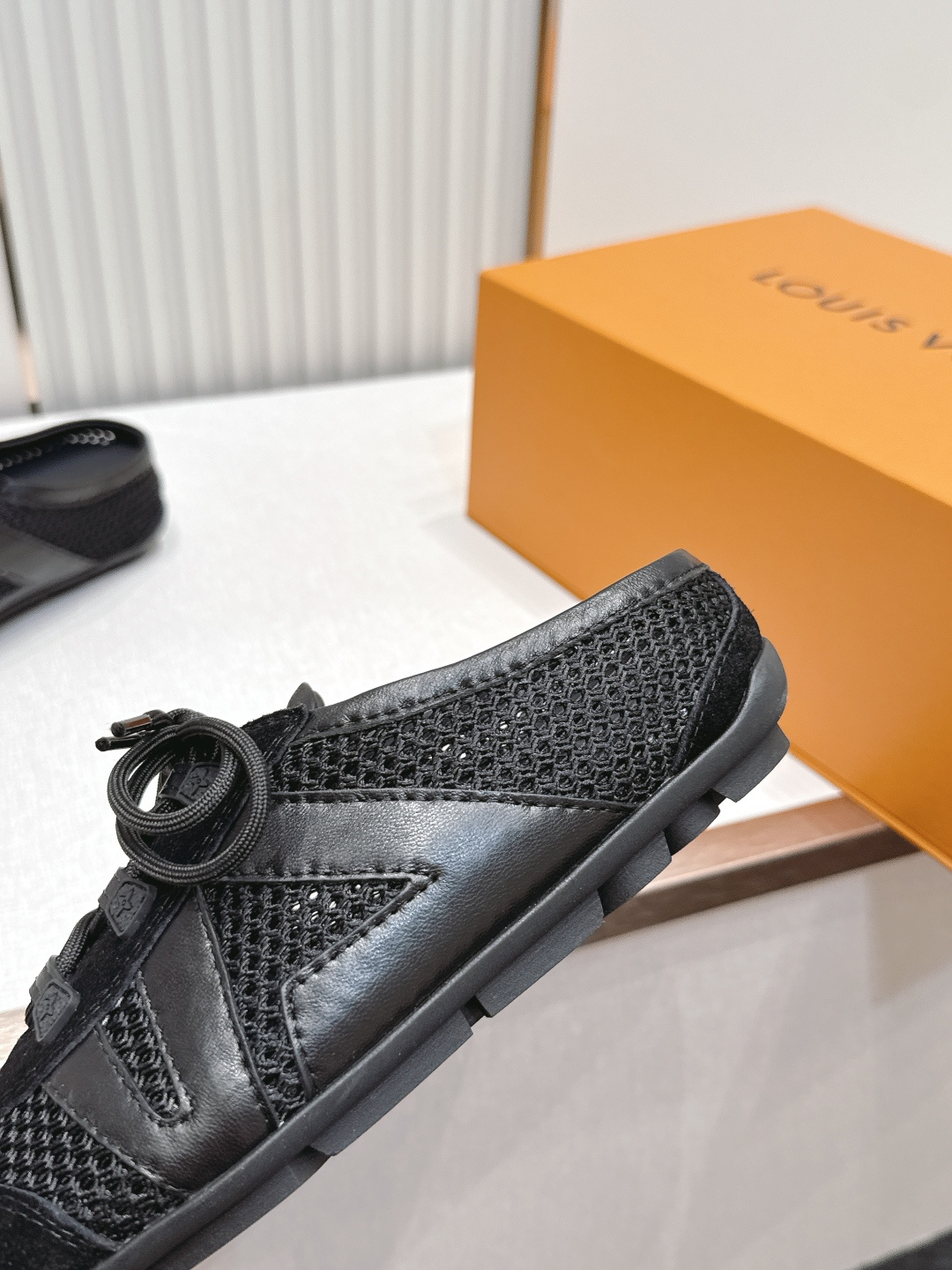 顶级版本： 半拖款Louis Vuitton路易威登驴牌春夏Sneakerina系列 芭蕾运动鞋 德训鞋