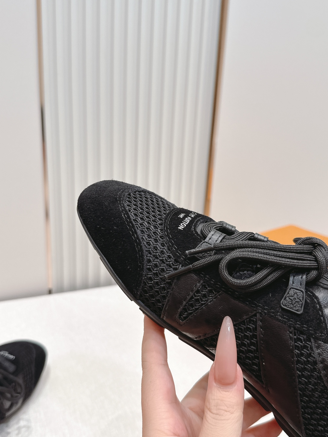 顶级版本： 半拖款Louis Vuitton路易威登驴牌春夏Sneakerina系列 芭蕾运动鞋 德训鞋