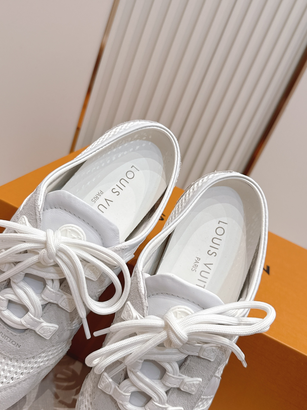 顶级版本： 半拖款Louis Vuitton路易威登驴牌春夏Sneakerina系列 芭蕾运动鞋 德训鞋