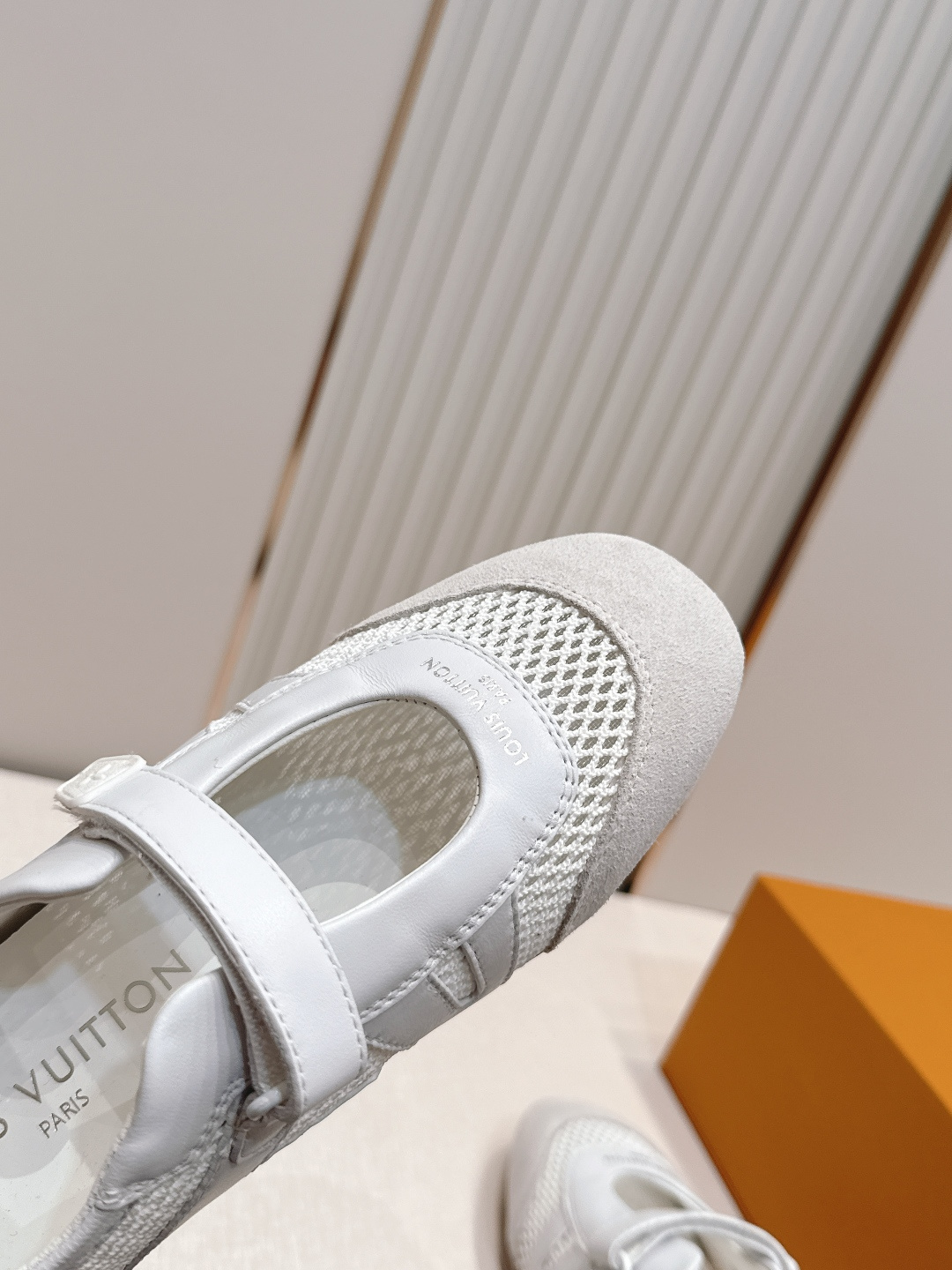 顶级版本： Louis Vuitton路易威登驴牌春夏Sneakerina系列 芭蕾运动鞋 德训鞋 平底
