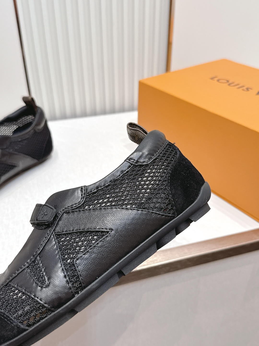 顶级版本： 半拖款Louis Vuitton路易威登驴牌春夏Sneakerina系列 芭蕾运动鞋 德训鞋