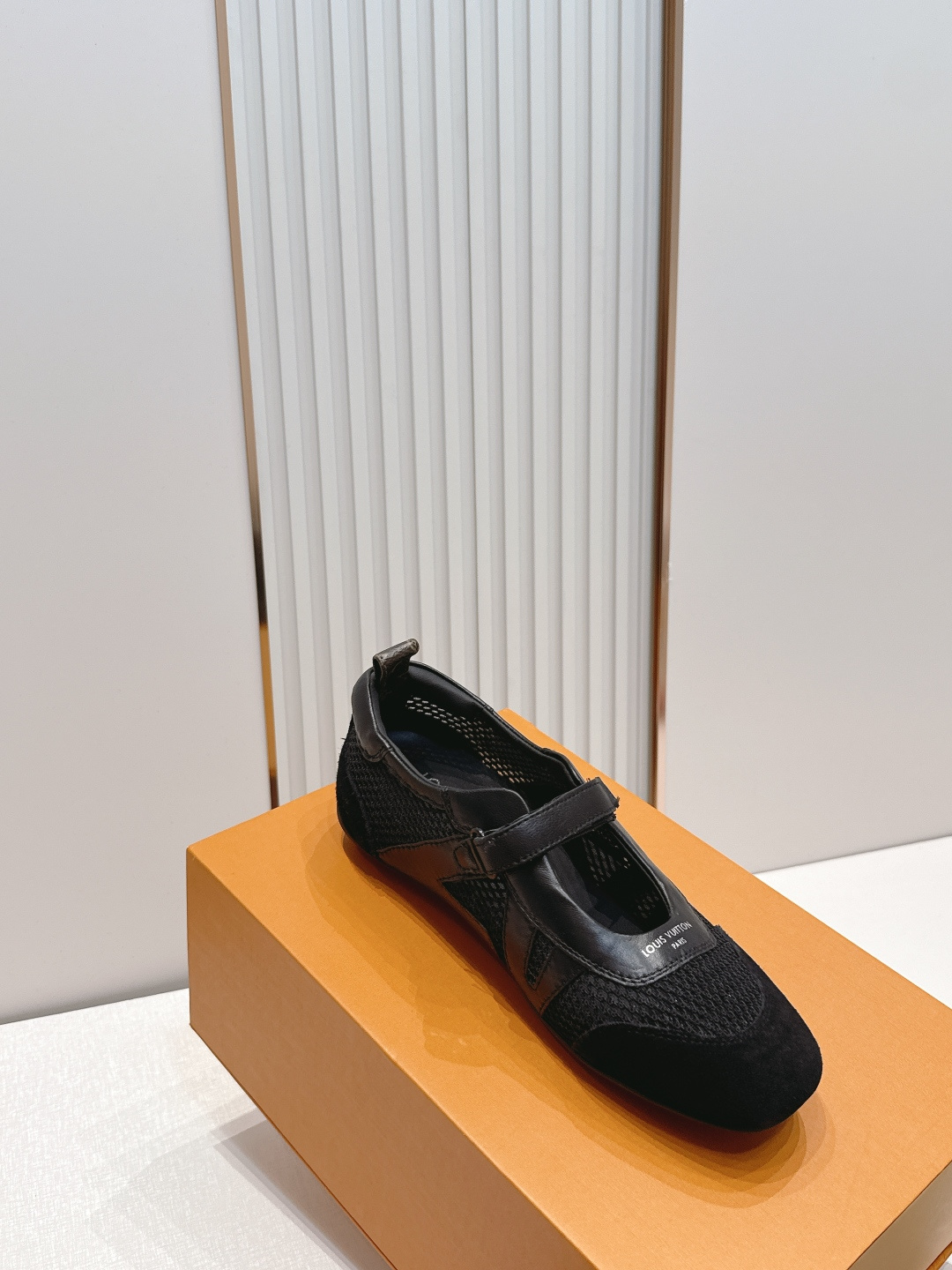 顶级版本： 半拖款Louis Vuitton路易威登驴牌春夏Sneakerina系列 芭蕾运动鞋 德训鞋