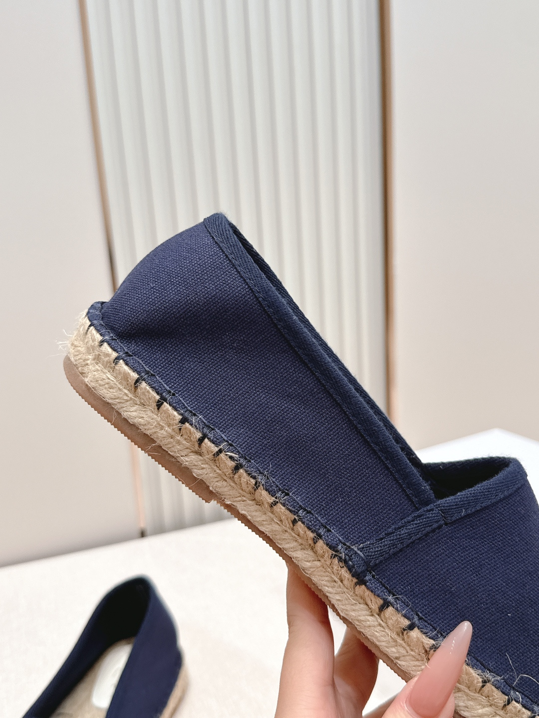 【CELINE·思琳】赛琳MAISON系列春夏最新款帆布渔夫鞋超多明星网红种草 鞋头印有“MAISON 