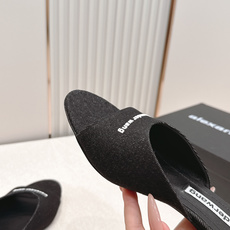 Alexander Wang26亚历山大王ss夏季新款中跟拖鞋夏日炸街神器,随性,经典版型,自带酷飒质感 Alexander Wang26亚历山大王ss夏季新款中跟拖鞋夏日炸街神器,随性,经典版型,自带酷飒质感