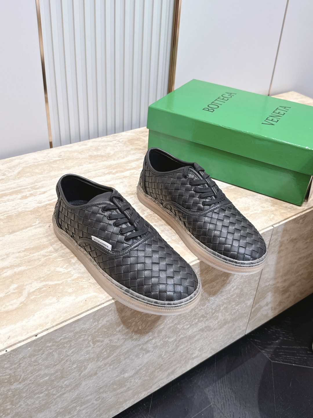 顶级版本 编织皮面 女 Bottega Veneta 2026vs早秋最新休闲鞋 男士+10 BV全新的