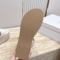 26ss春夏新款Dior 迪奥 J'Adior饰带坡跟凉凉鞋经典CD字母织带蝴蝶结方头厚底拖鞋草编麻绳底 26ss春夏新款Dior 迪奥 J'Adior饰带坡跟凉凉鞋经典CD字母织带蝴蝶结方头厚底拖鞋草编麻绳底