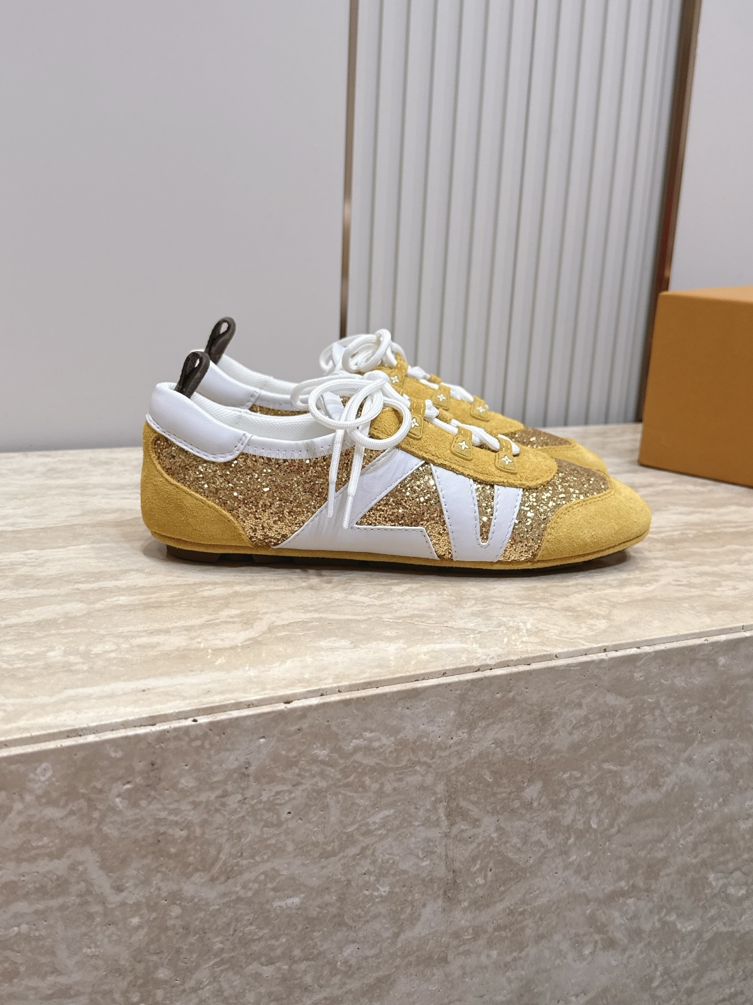 Louis Vuitton路易威登驴牌春夏Sneakerina系列 芭蕾运动鞋 德训鞋 平底鞋  原版三对购入开发完美复