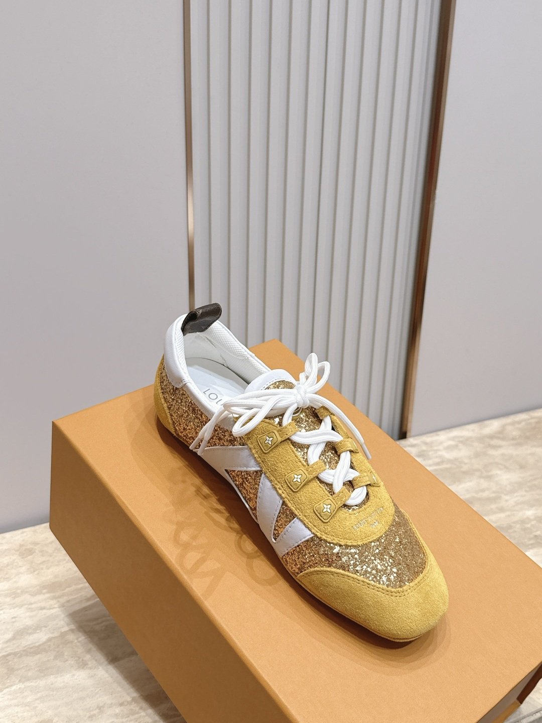 Louis Vuitton路易威登驴牌春夏Sneakerina系列 芭蕾运动鞋 德训鞋 平底鞋  原版三对购入开发完美复