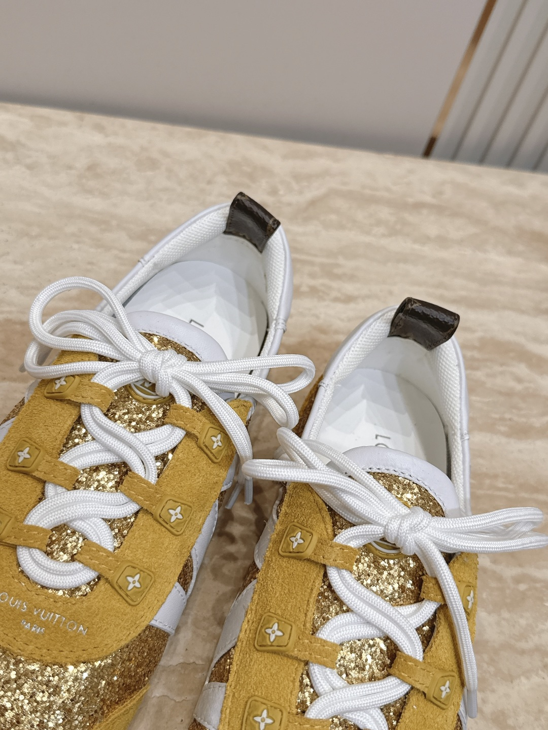 Louis Vuitton路易威登驴牌春夏Sneakerina系列 芭蕾运动鞋 德训鞋 平底鞋  原版三对购入开发完美复