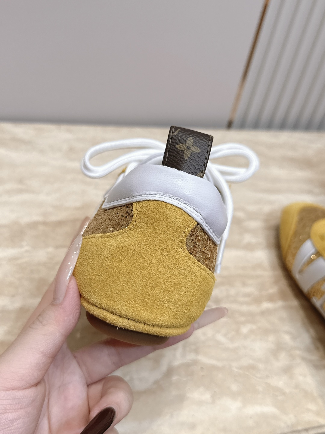Louis Vuitton路易威登驴牌春夏Sneakerina系列 芭蕾运动鞋 德训鞋 平底鞋  原版三对购入开发完美复