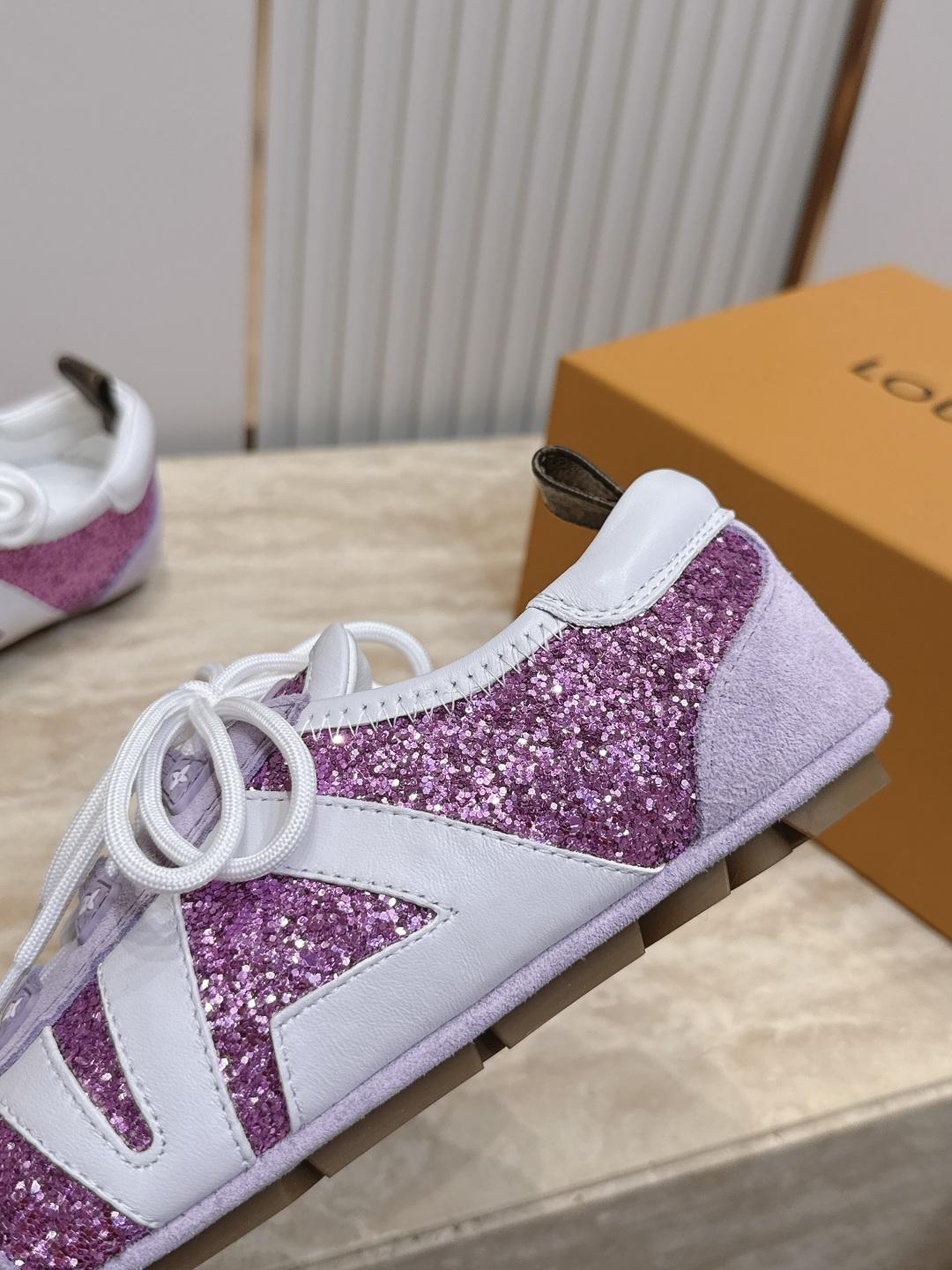 Louis Vuitton路易威登驴牌春夏Sneakerina系列 芭蕾运动鞋 德训鞋 平底鞋 原版三对购入开发完美复 Louis Vuitton路易威登驴牌春夏Sneakerina系列 芭蕾运动鞋 德训鞋 平底鞋 原版三对购入开发完美复