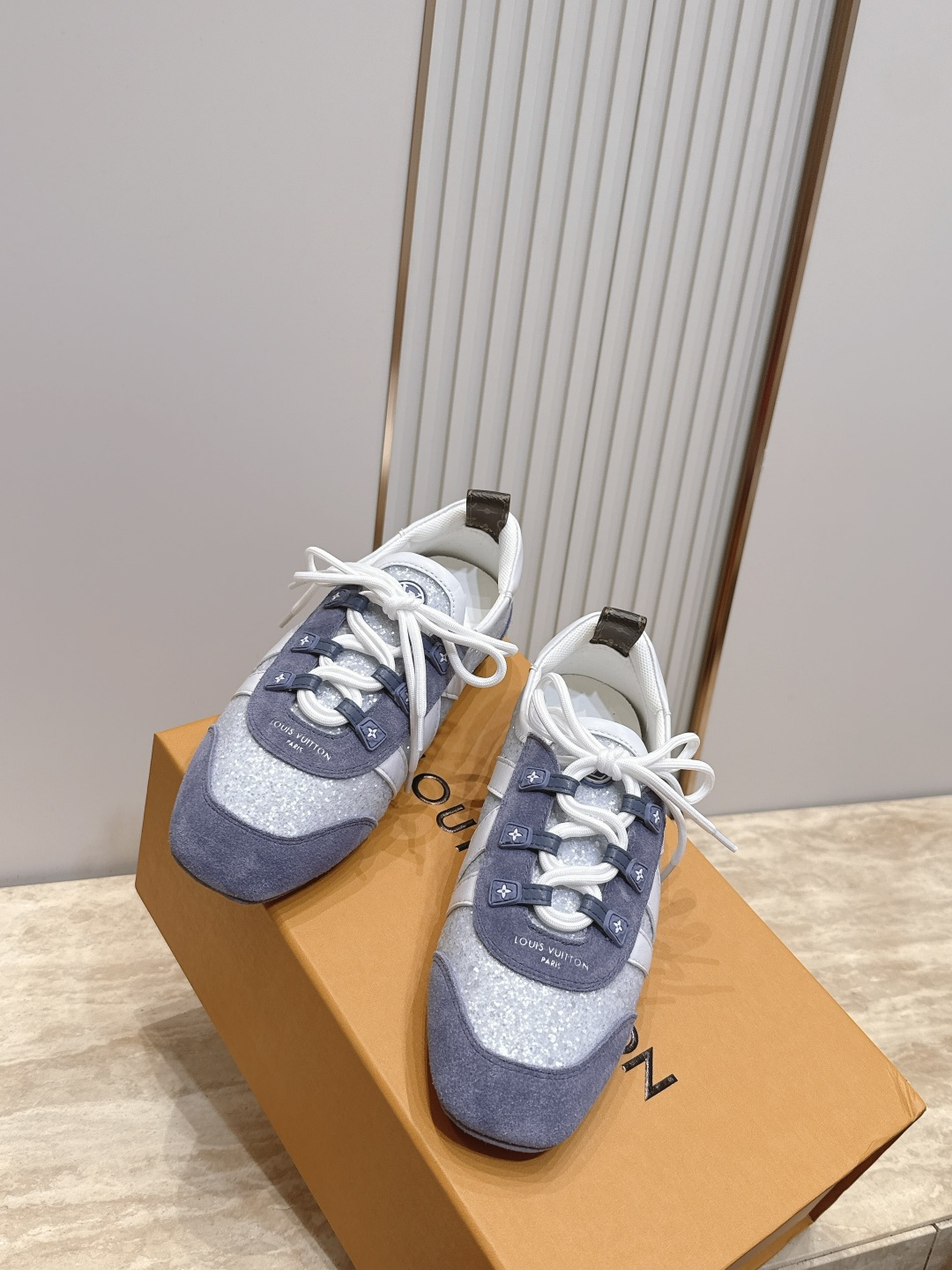 Louis Vuitton路易威登驴牌春夏Sneakerina系列 芭蕾运动鞋 德训鞋 平底鞋 原版三对购入开发完美复 Louis Vuitton路易威登驴牌春夏Sneakerina系列 芭蕾运动鞋 德训鞋 平底鞋 原版三对购入开发完美复