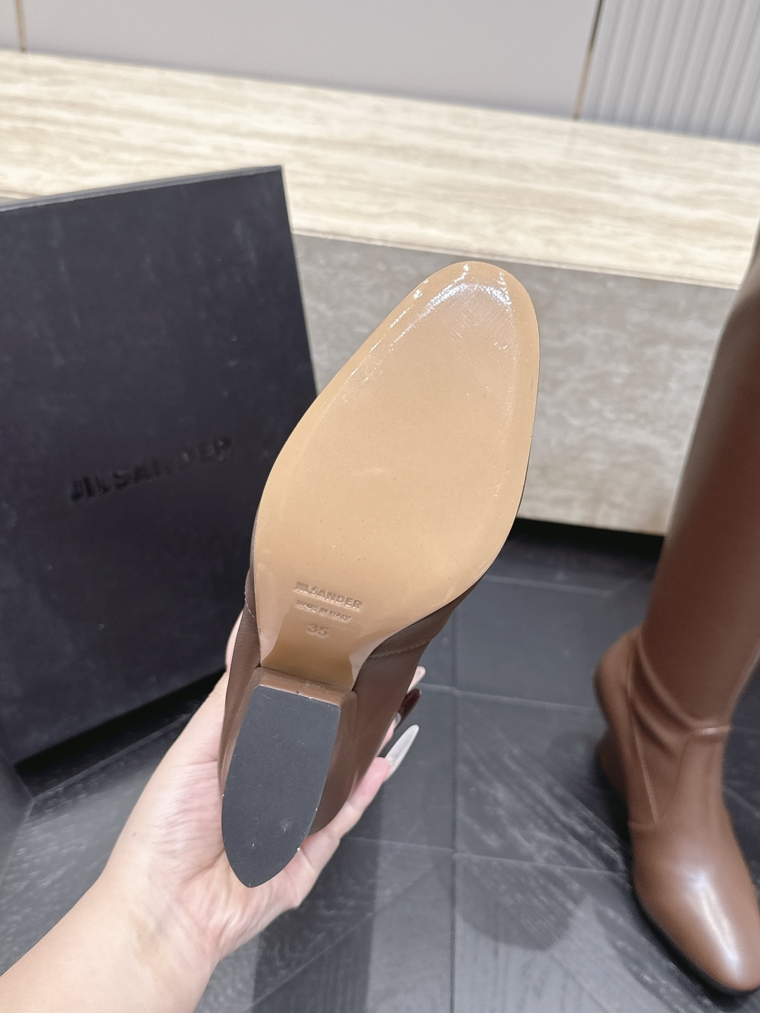 吉尔桑达-Jil sander 2026vs早秋新品靴子系列……圆头弹力高靴长靴 超酷超飒战靴,上脚显瘦增,高超级百搭, 吉尔桑达-Jil sander 2026vs早秋新品靴子系列……圆头弹力高靴长靴 超酷超飒战靴,上脚显瘦增,高超级百搭,
